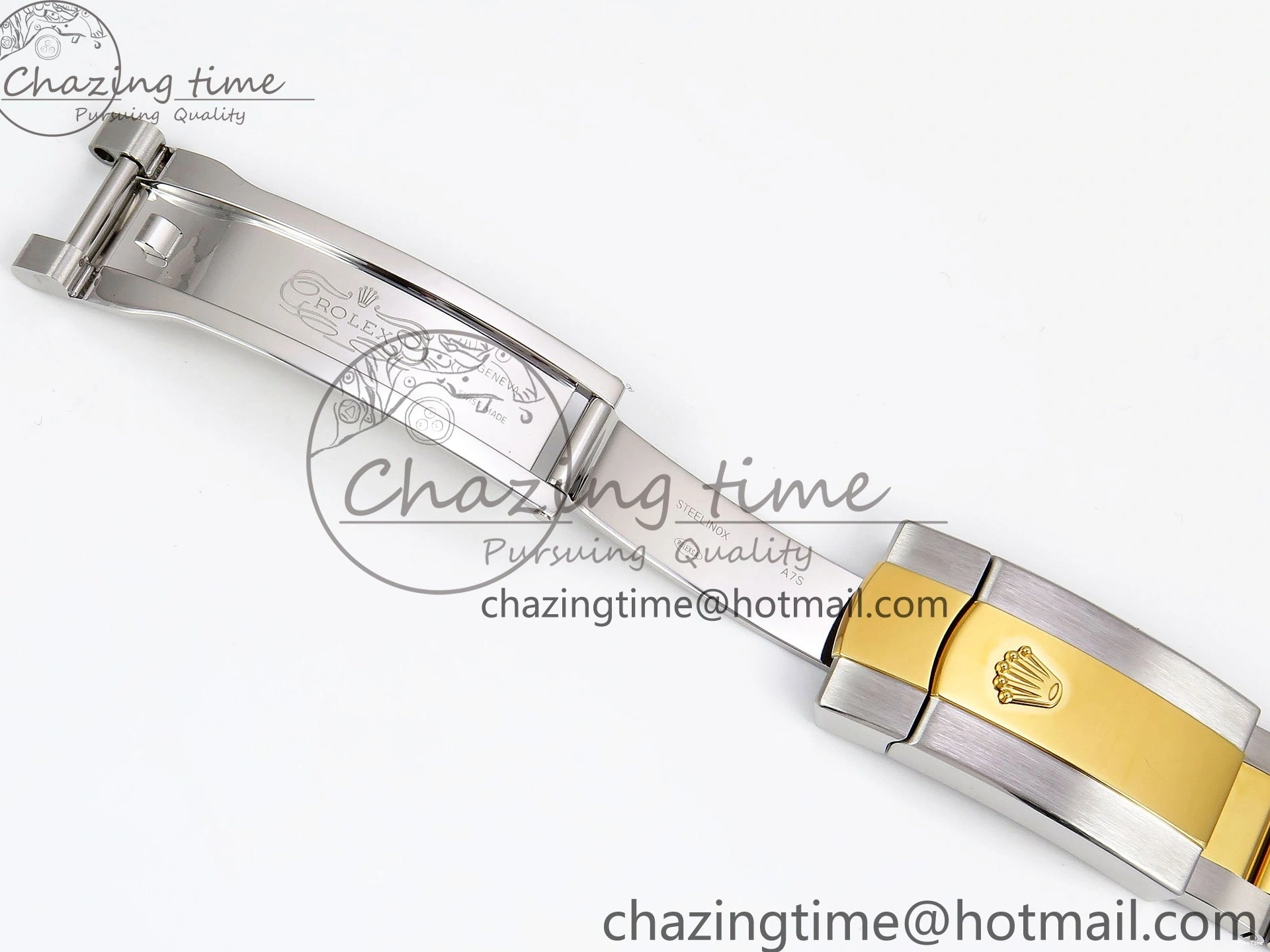 MiroTime 0201 DateJust 41 126333 Clean 1:1 Best Edition 904L Steel YG Stick Dial on SS YG Oyster Bracelet VR EasyCare 1578